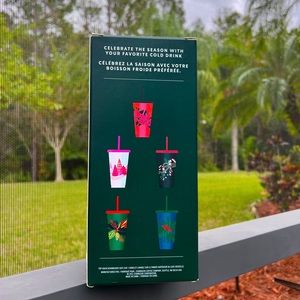 Starbucks Holiday Cold Cups - Festive Colors